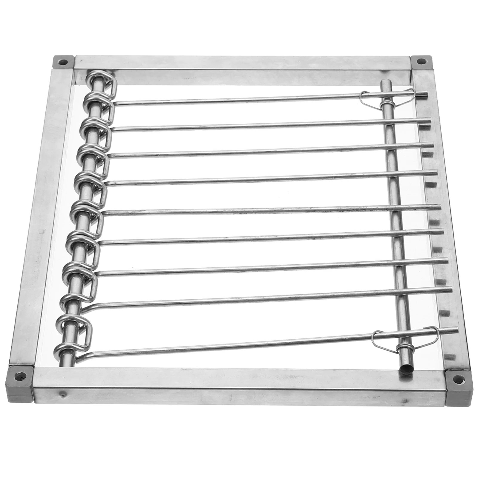 

Pigeon Cage Door Stainless Steel Durable Bird Entrance Automatic Chicken Coop Racing Pet Dovecote Loft Accessory Metal Safe Easy