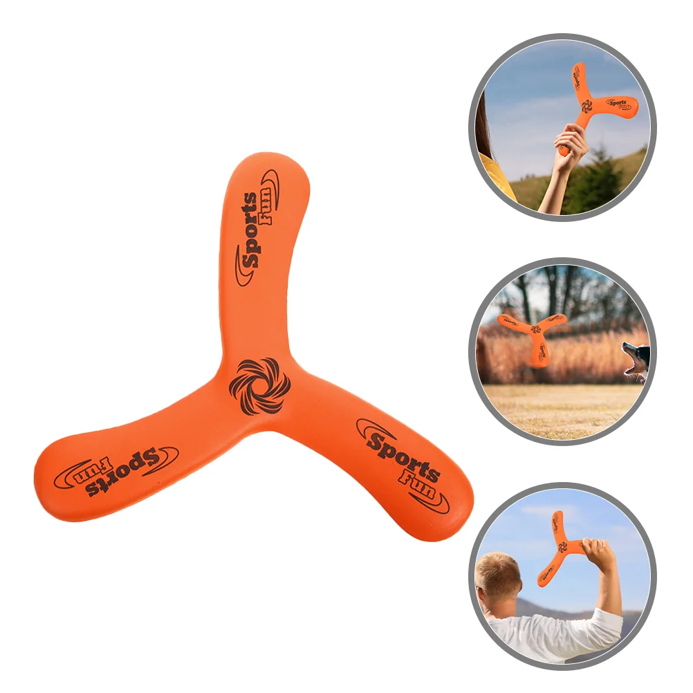 3 Pcs Aldut Toys Outdoor Kids Sports Casual Plaything Flying Orange Toddler