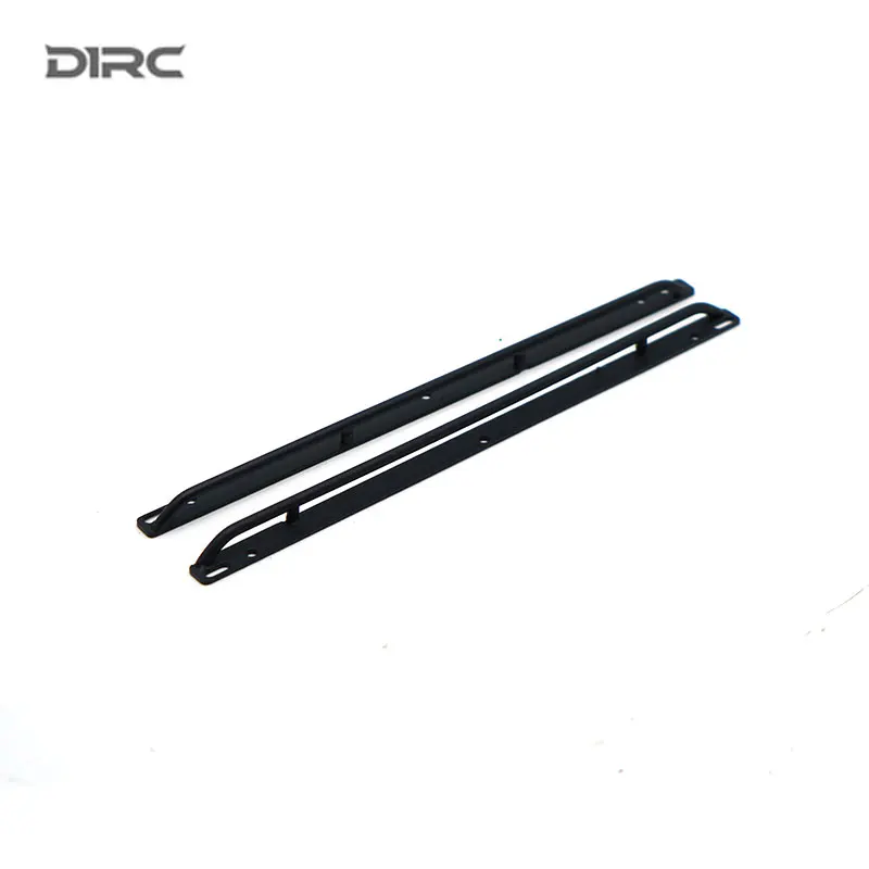 KXRC 2Pcs Metal D110 Car Shell Side Steps Side Bars Decorate for 1/10 RC Crawler Car Jingguan RC4WD D110 Simulation Upgrade Part