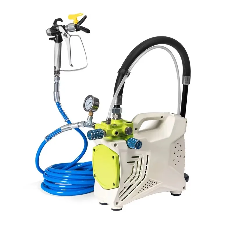 Lightweight Professional Electric High-Pressure Airless Spraying Machine Small DIY Pump Paint Spray Gun Atex Paint Household