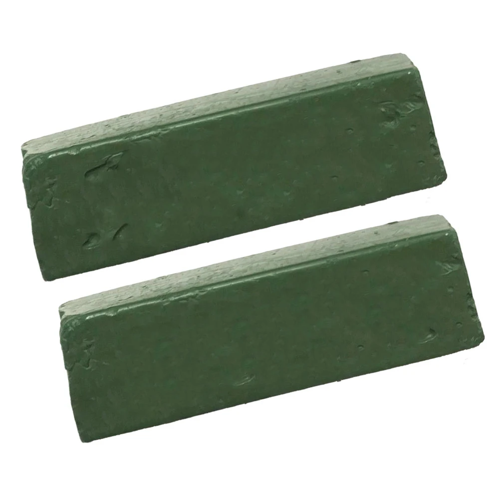 

2 Pcs 160g Buffing Compound Wax for Polishing Aluminum Jewelry Paste for Stainless Steel Tools Accessories