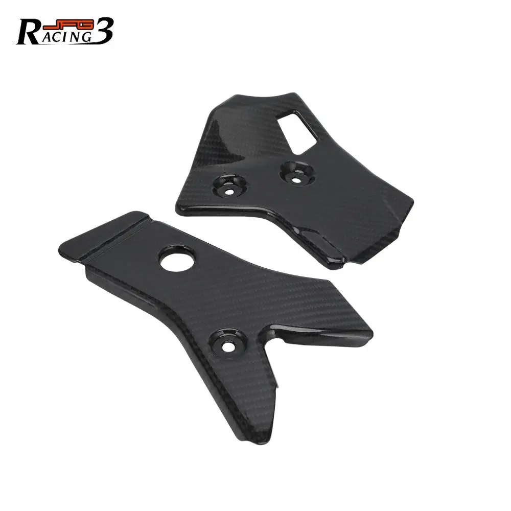 

Funparts Carbon Fiber Frame Guard Protection Cover Motorcycle Accessories For HONDA CRF250L CRF250M 2012-2017 CRF250RALLY 2017