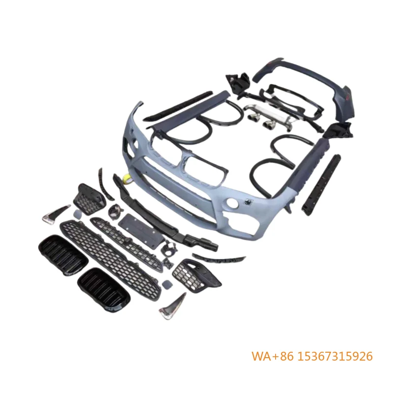 

New ABS Material For X5 F15 Upgrade Front and Rear Bumpers X5M Side Bumper of the X5M MT Sport Edition