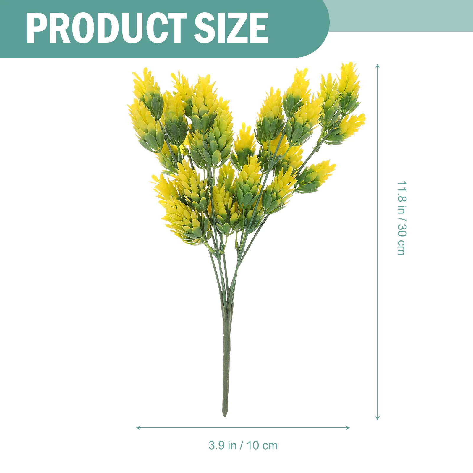 

1Pcs Simulation Green Plants Bouquet Realistic Bamboo Leaves Rustic Farmhouse Wedding Party Home Office Decor Artificial Plant