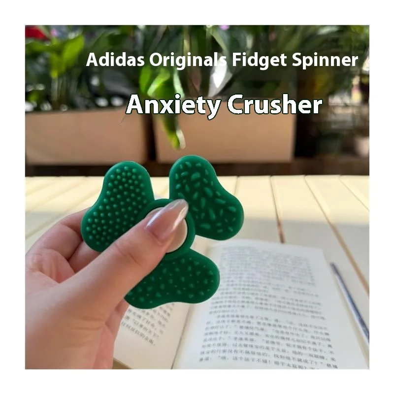 البرسيم الحجر الحسي اليد جيروسكوب ببصمة الإصبع ل ADHD فرط النشاط القلق الإغاثة التركيز التدريب لعبة تخفيف التوتر