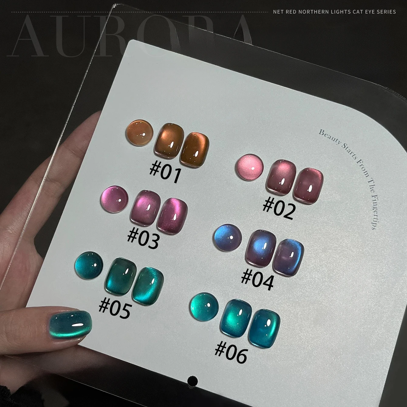 10ML 1pcs Christmas Nails 2025 New Autumn And Winter Top Selling Ice Berry Magnet Cat Eye Gel Nail Polish Gold Blue Nails
