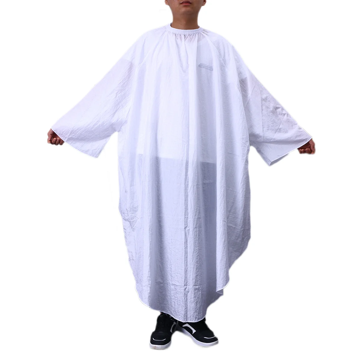 

Накидка для стрижки волос, парикмахерский халат, водонепроницаемая, антистатическая, быстросохнущая, для салона, для домашнего использования, парикмахерская накидка с рукавами