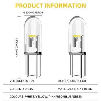 10 best sales Luzes de LED automotivas de 12 volts - №3