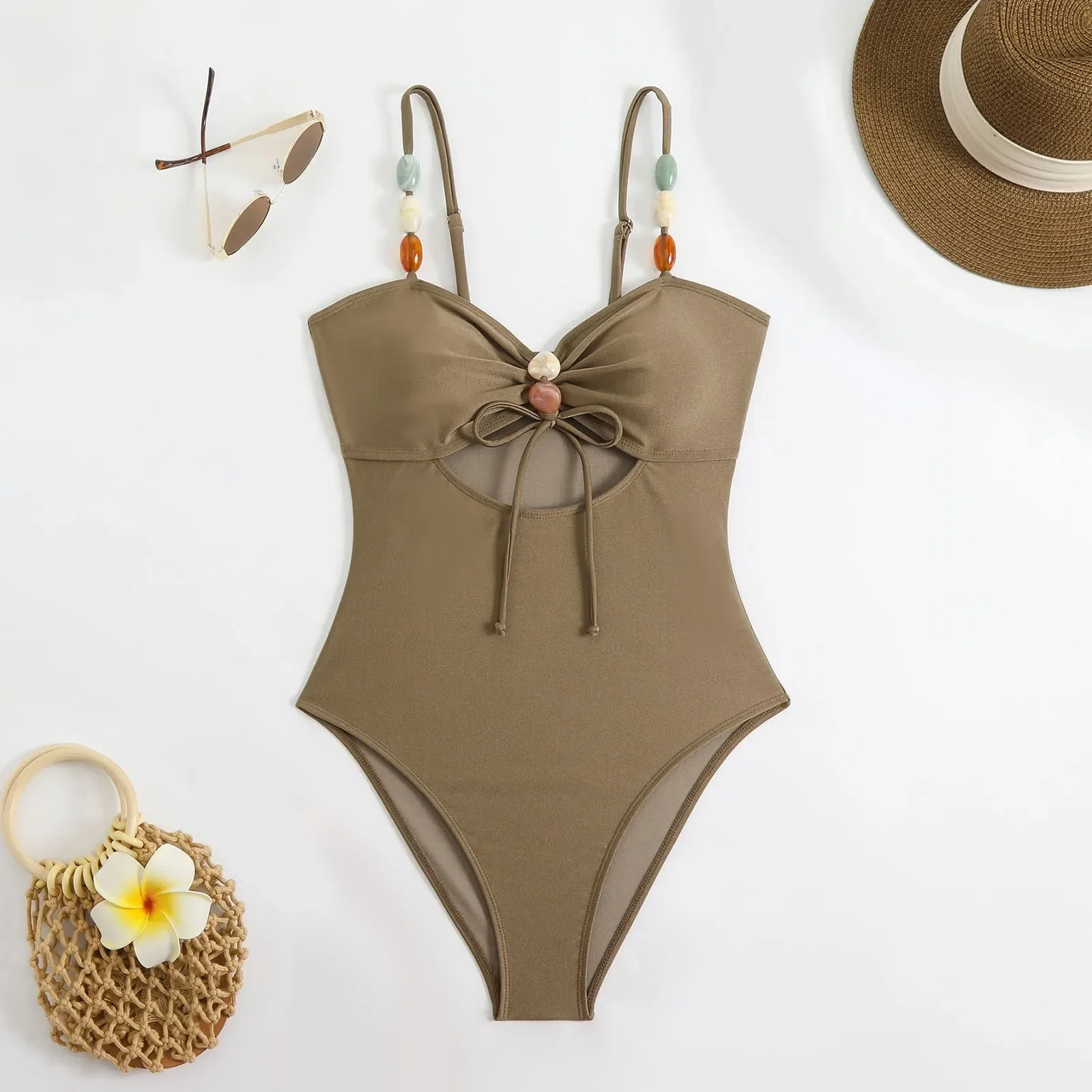 Moda feminina string bikini maiô feminino recorte maiô fino ajuste maiôs sustentável biquinis ecológicos para mulher