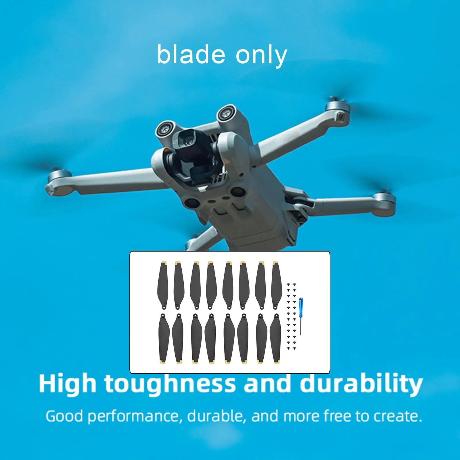1/2/4 Pair 3 Propeller Drone Props Replacement For DJI Mini 3 Pro Drone Light Weight Wing Fans With Screw Accessories Hot