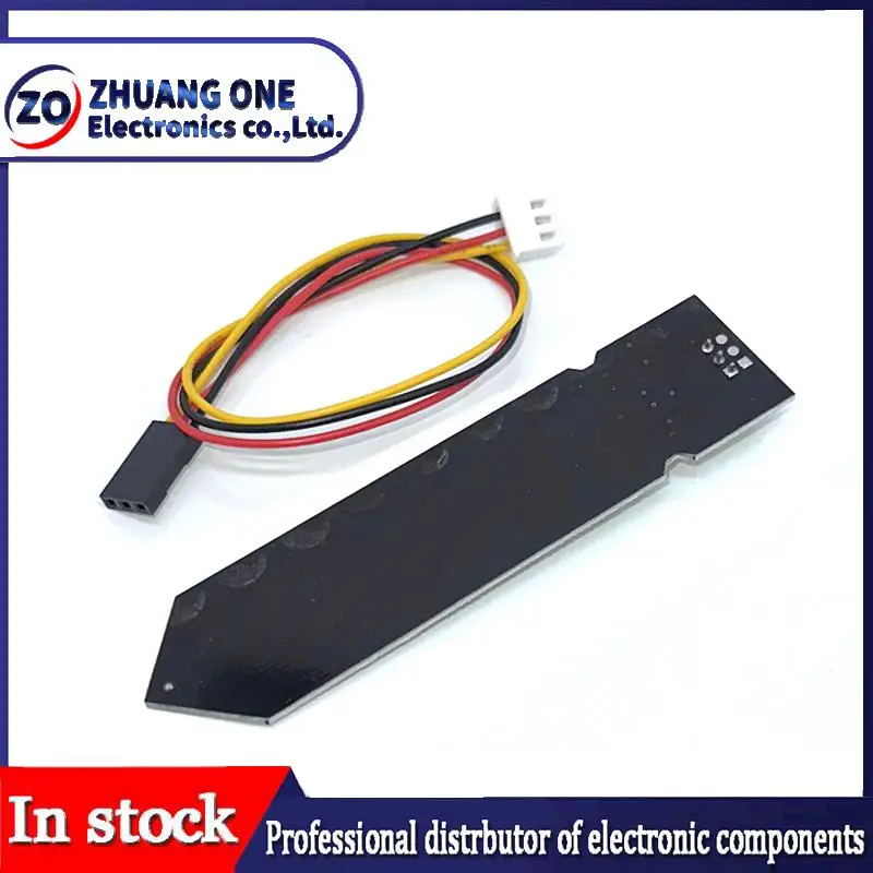 Capacitive Soil Moisture Sensor Module Not Easy to Corrode Wide Voltage Wire 3.3~5.5V Corrosion Resistant W/ Gravity for Arduino