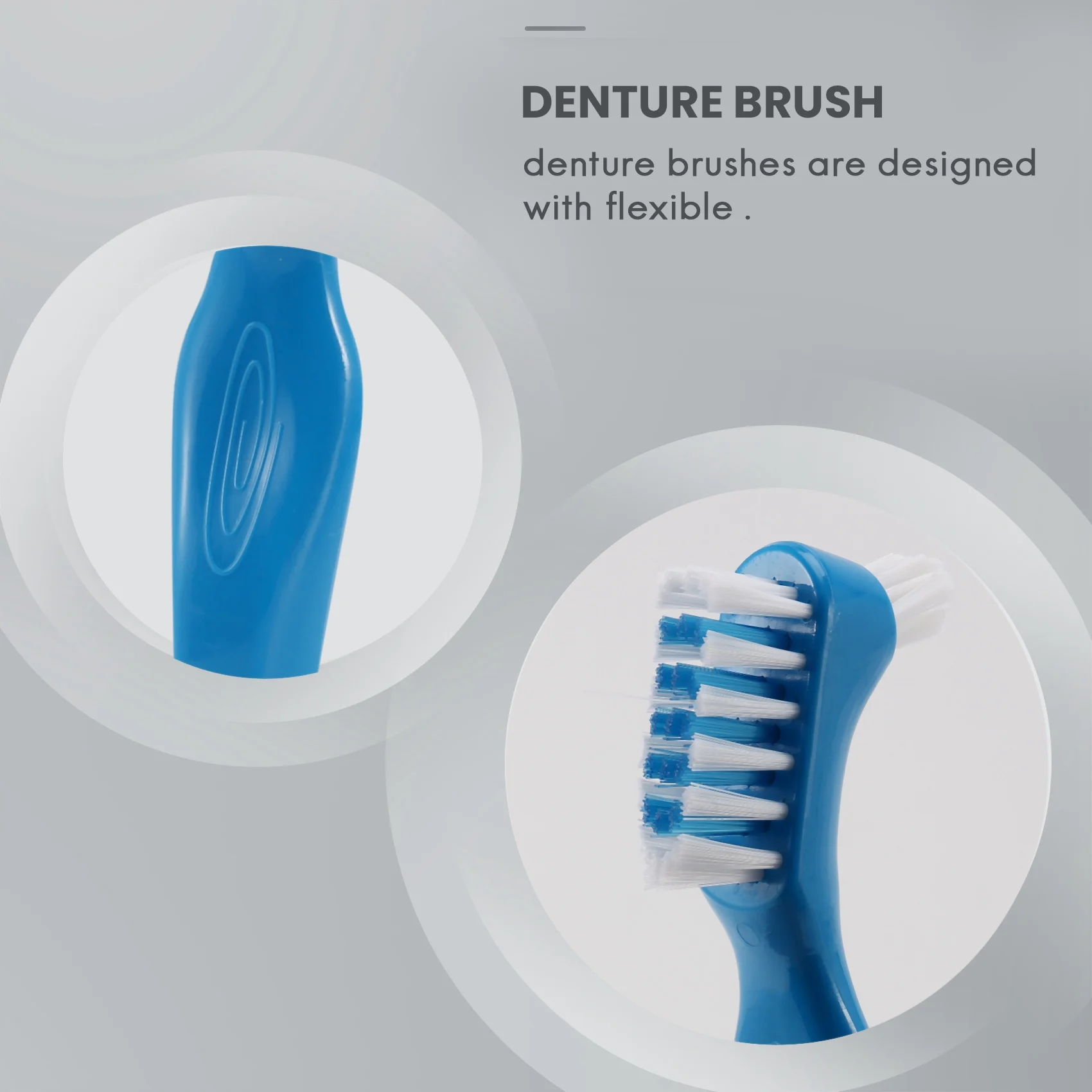 Brosse à dents pour prothèses dentaires dures, fausses dents, livres, paquet de 12