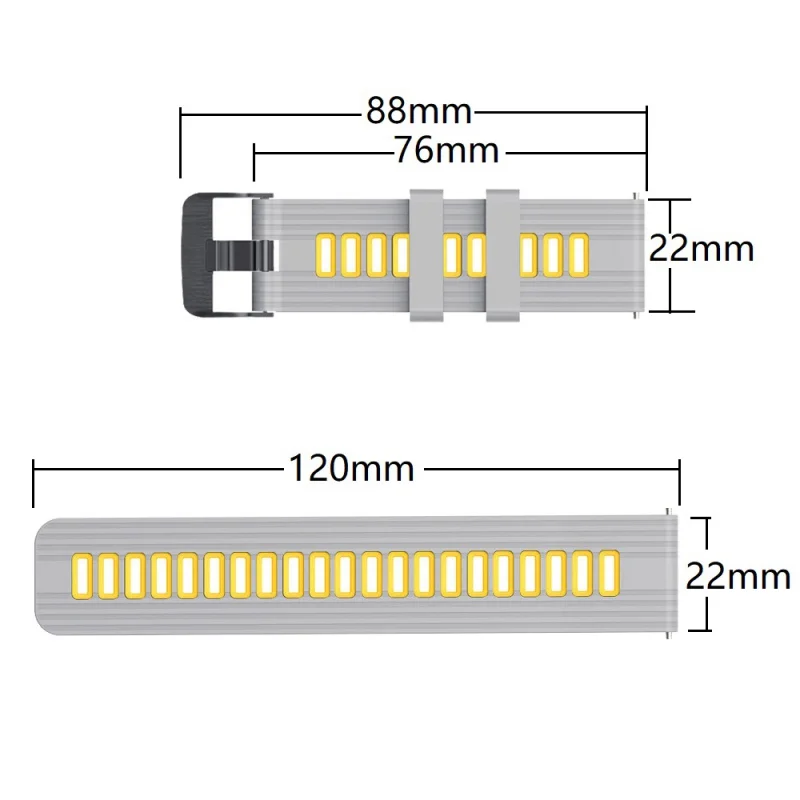 Replacement Band For KOSPET TANK T2 / TANK M2 Smartwatch Silicone Strap Watchband Bracelet accessories