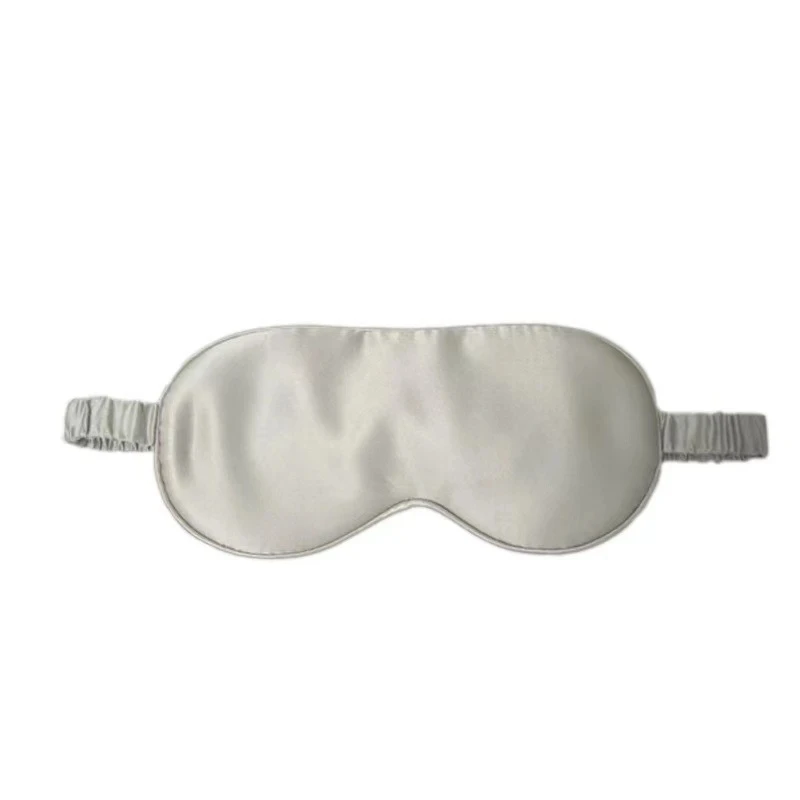 เสี่ยวหมี่ผ้าปิดตาเลียนแบบผ้าไหมที่บังแดดและนอนหลับที่ปิดตาอุปกรณ์ดูแลดวงตาเพื่อความผ่อนคลายเวลาเดินทางเพื่อสุขภาพอุปกรณ์ป้องกันดวงตาขณะนอนหลับ