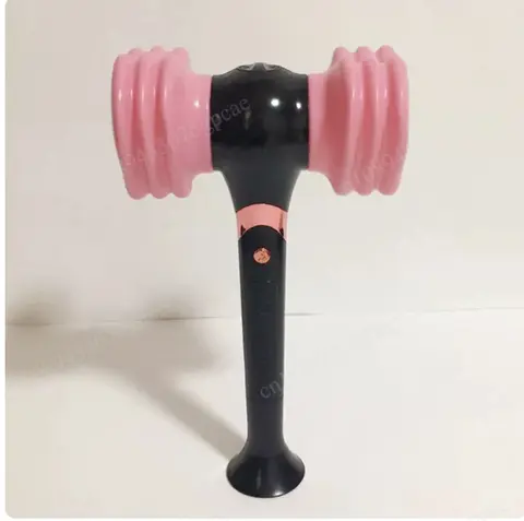 Novel Pink Support Stick Hippon Lightstick Fluorescent Stick LED Light Stick Pink Concert Light Suitable for Fans' Shiny LED