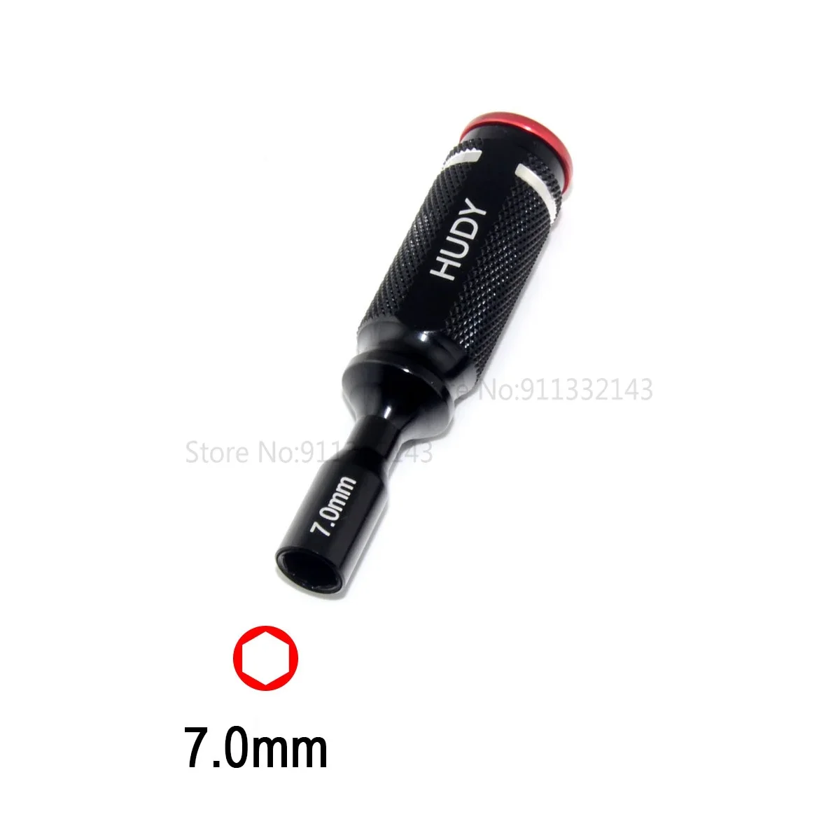 HUDY 5.5mm 7.0mm Reparatie Tools Kit Zeskantmoer sleutel Socket Schroevendraaier Moersleutelmoersleutel Doos Voor RC Auto boot Quadcopter Drone UAV DIY