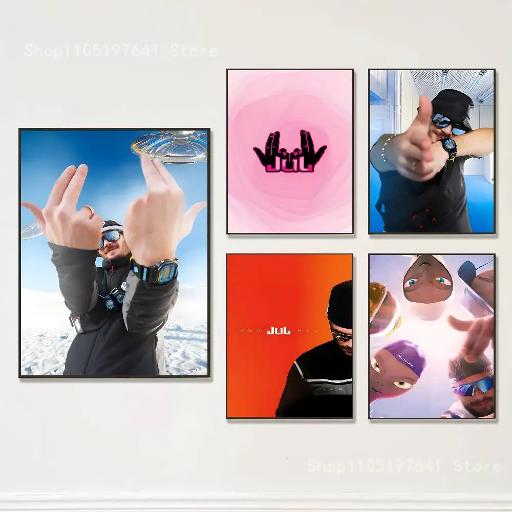 

Rapper J-JUL Poster High Quality Dorm Living Room Aesthetic Wall Decoration Painting Stickers Gift