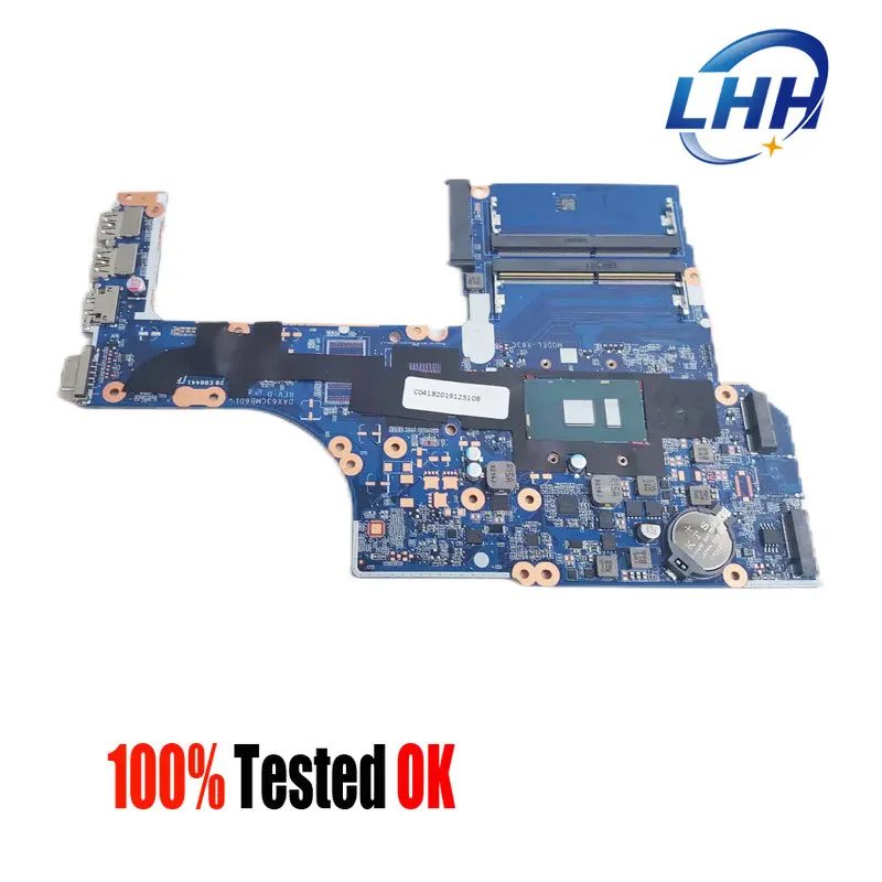 

DAX63CMB6D1 DAX63CMB6C0 Mainboard for HP ProBook 450 G3 470 G3 Laptop Motherboard with I3-6100U I5-6200U I7-6500U CPU UMA DDR4