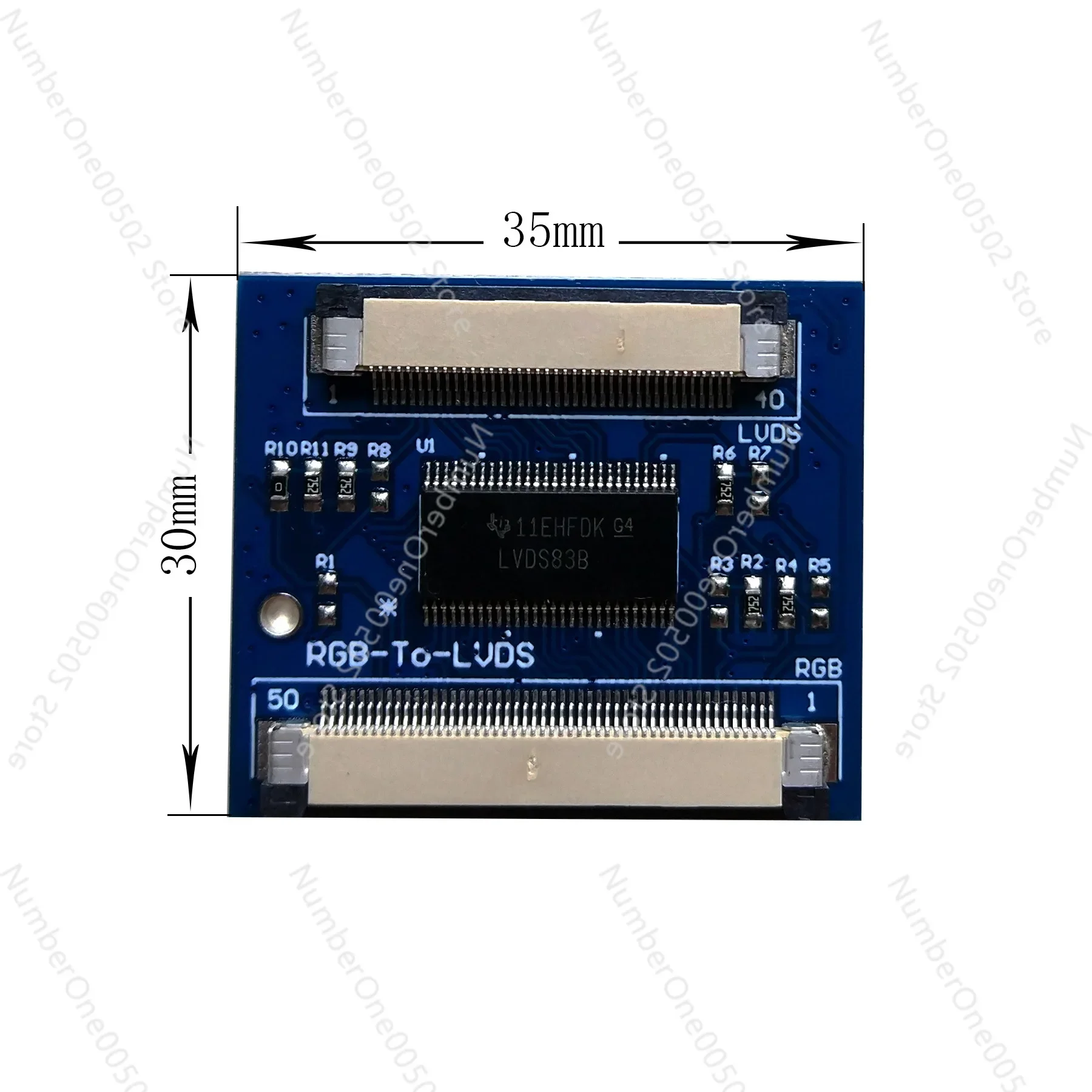 RGB to LVDS LCD Screen LCD/TFT Drive Board STM32 1080p Support 1920*1080