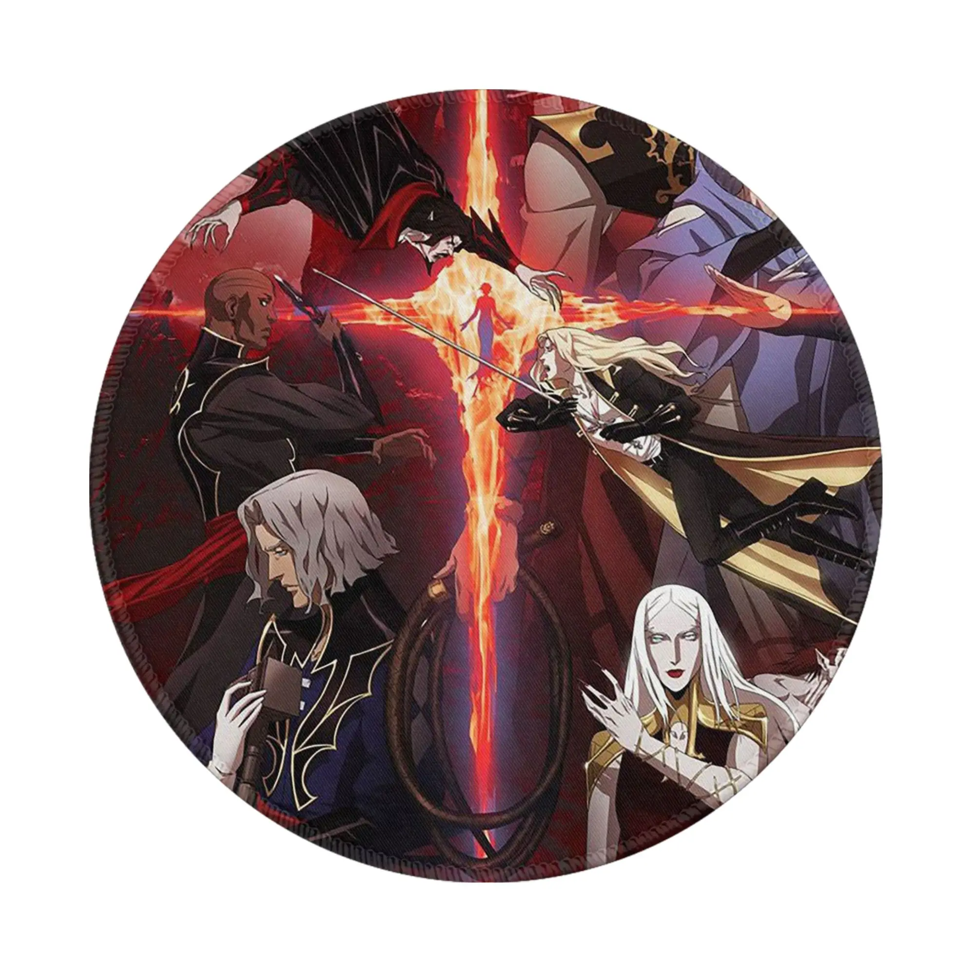 Castlevania (Saison 2) - 2018 de Warren Ellis Mouse Pad Computer Keyboard Mouse Mat Gamer Laptop Desk Mat Accessories Table Mats