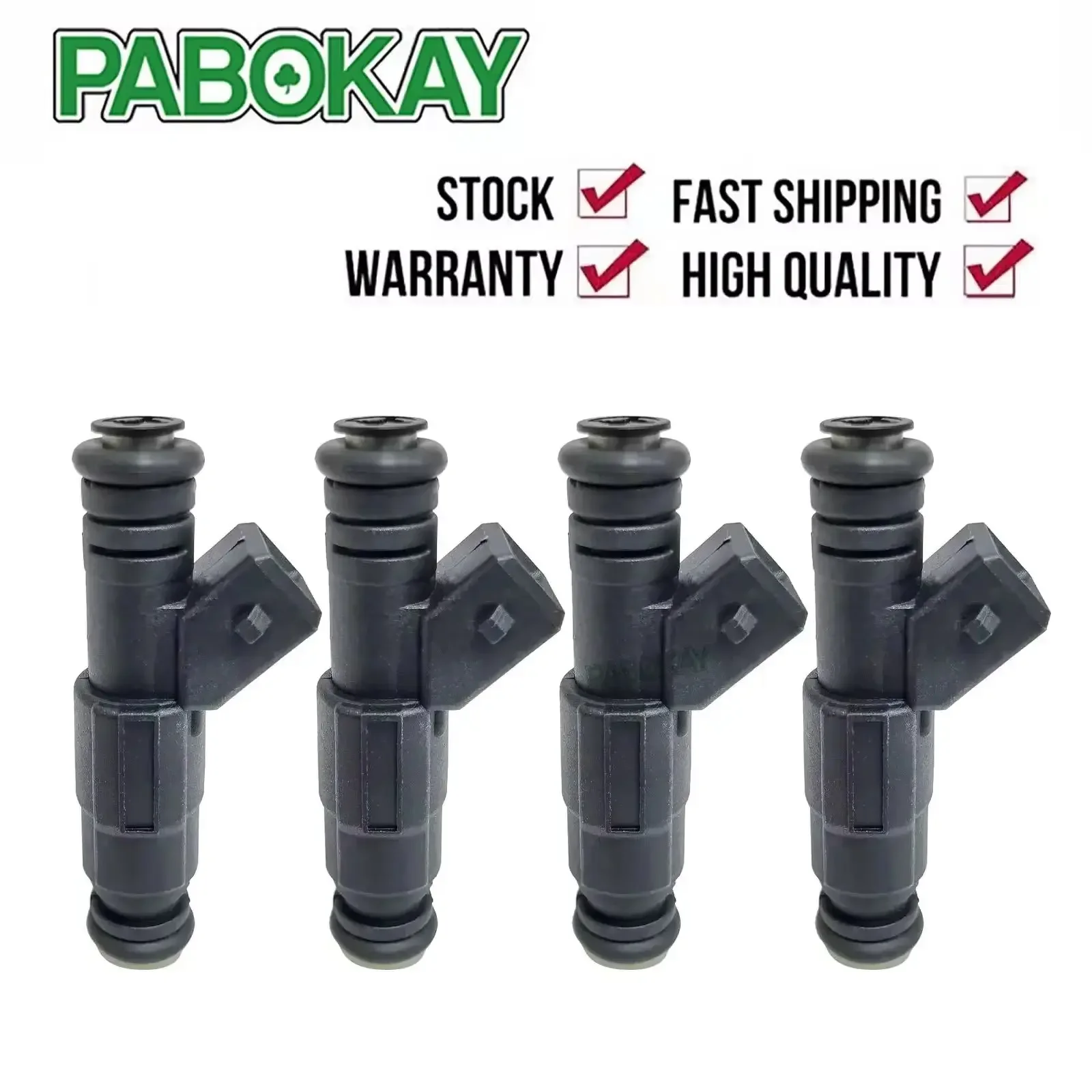 

4 pieces x Fuel Injectors For AUDI A4 B5 B6 1.8 TT QUATTRO VW GOLF 0280155884 17113221 17109596