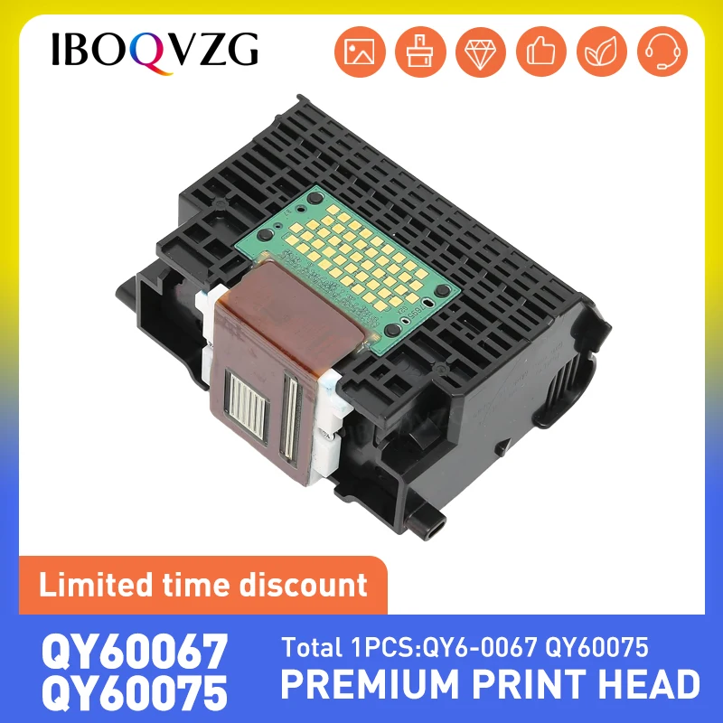 

IBOQVZG QY6-0067 QY6 0067 Printhead Print For Canon ip4500 MP610 MP810 IP5300 MX850 Printer For Print Head