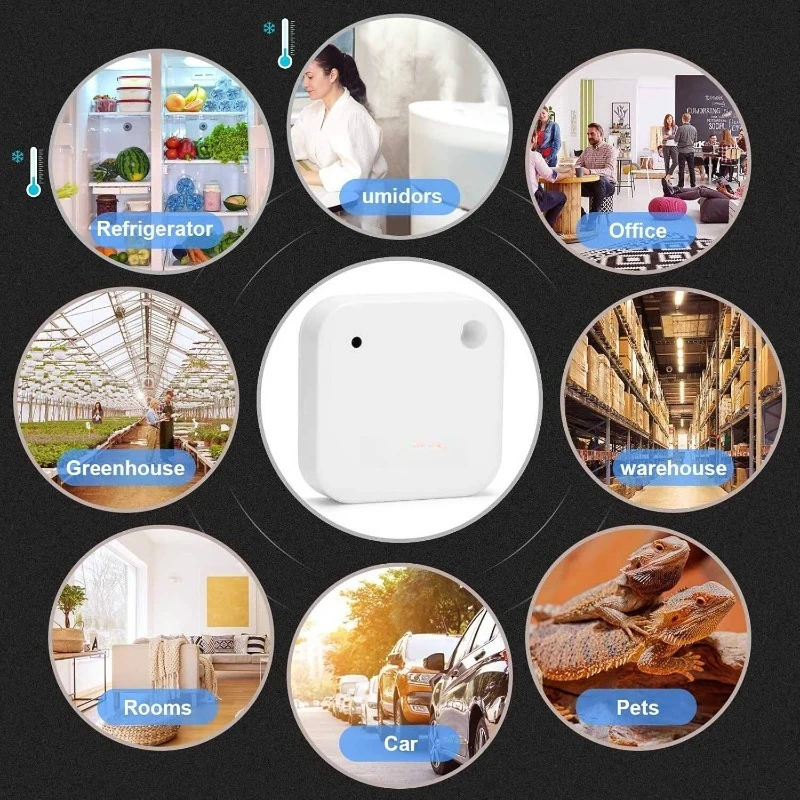 Intelligent Wireless Cryogenic Thermometer Temperature and Humidity Monitor