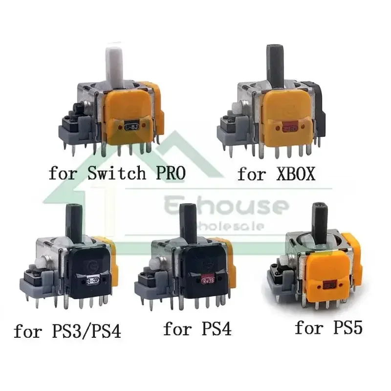 

Top! 100pcs Analog Stick Sensor Module For PS3/PS4/PS5/Switch Pro/Xbox one Controller Hall IC Effect Joystick Repair Anti Shake