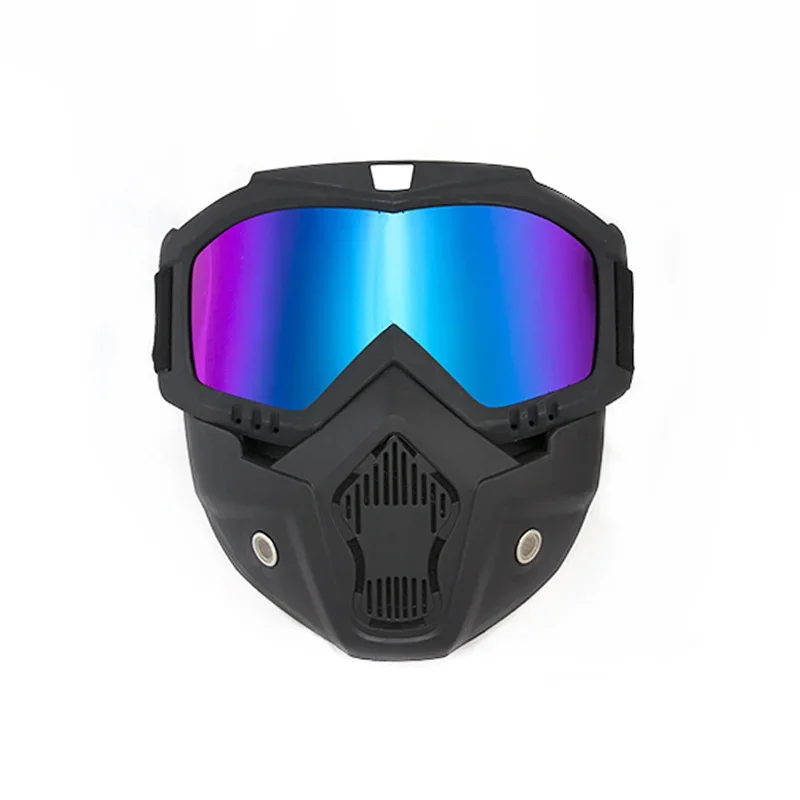 Ciclismo Equitazione Motocross Occhiali da sole Sci Snowboard Occhiali Maschera Occhiali Casco Tattico Antivento Occhiali da moto Maschere