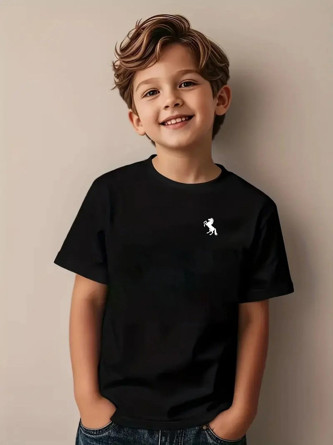Sommer Kurzarm Tops Niedlichen Cartoon Print T Shirt Kinder Freizeit T-shirt Baby Mädchen T-shirt Kleinkind Jungen