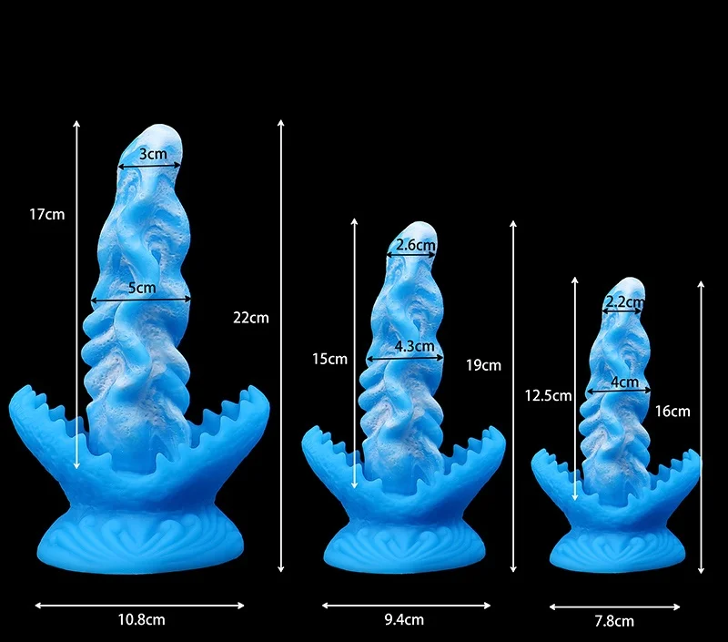 اللسان زهرة دسار متعة غريبة المكونات الشرج الوحش لينة الكبار لعبة الجنس G-بقعة بعقب الاستمناء التدريب موسع للرجال والنساء