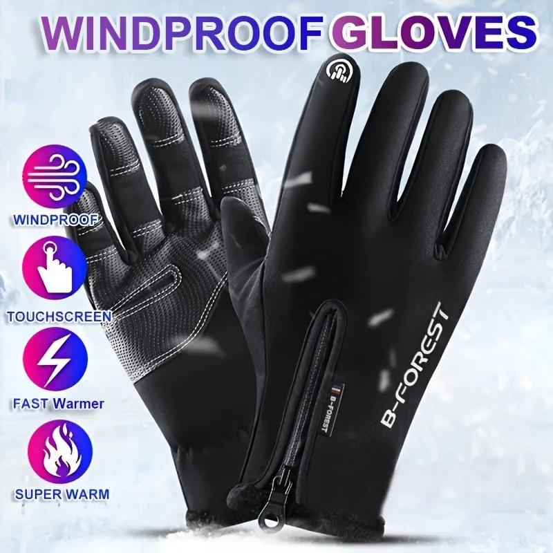 Herbst Winter Warme Radfahren Handschuhe Wasserdichte Touchscreen Reiten Radfahren Skifahren Angeln Nicht-slip Winter Fahrrad Handschuhe Männer Frauen