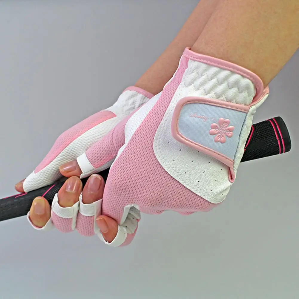 Non slip Outdoor Gloves Men Women Golf Gloves Breathable Anti slip Golf Gloves with Function for Men Women