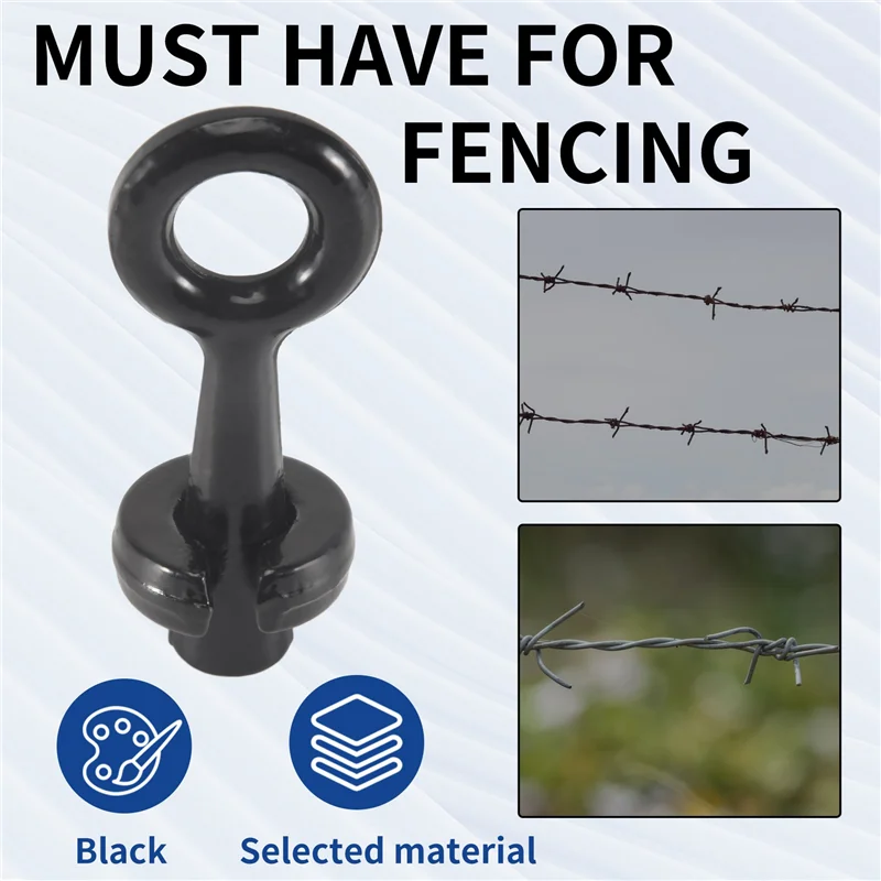 

A98E-3X Barbed Wire Pullers, Wire Gripper For Barb Wire Replacement For Fence Stretcher Tool, Repair Barb And Fence Wire