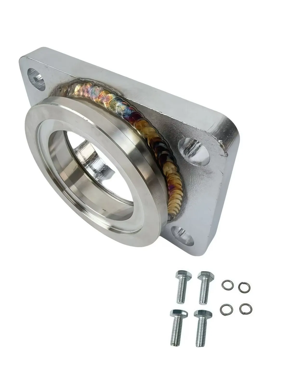 High Quality Flange Adapter for HKS to TiAL 44 MVR Wastegate Adapter 63.5mm Fix Boost Creep