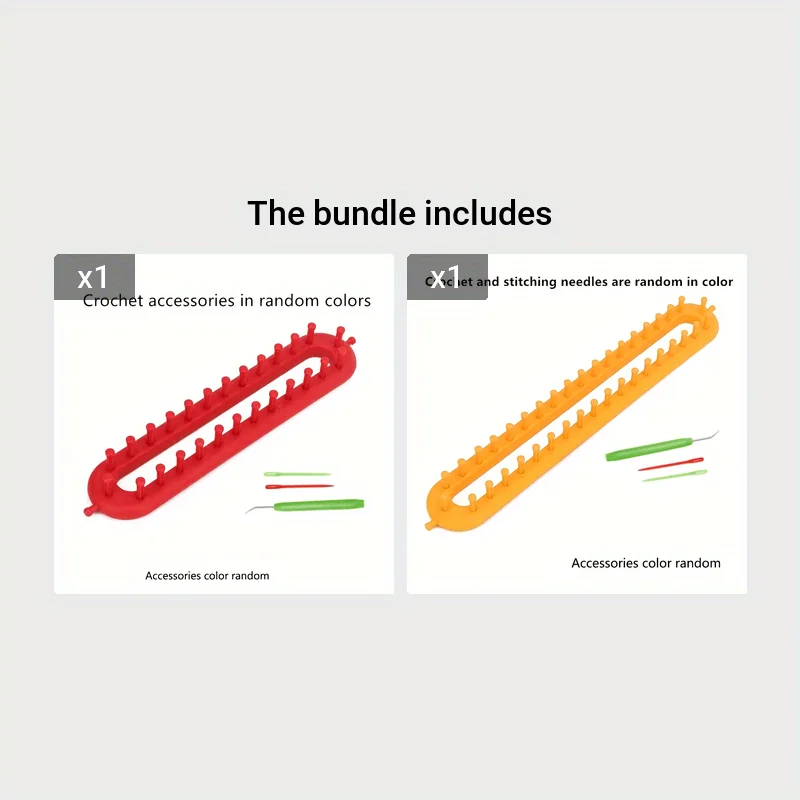 مجموعة نول الحياكة للمبتدئين |   آلة ويفر الغزل المحمولة، أداة متعددة للوشاح/السترة DIY والحرف المنزلية