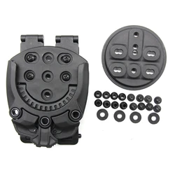 Tactical Tek-Mount Holster Quick Connect Mounting System for Magazine Pouches Gun Holster Tourniquet Pouches Hunting Duty Belt