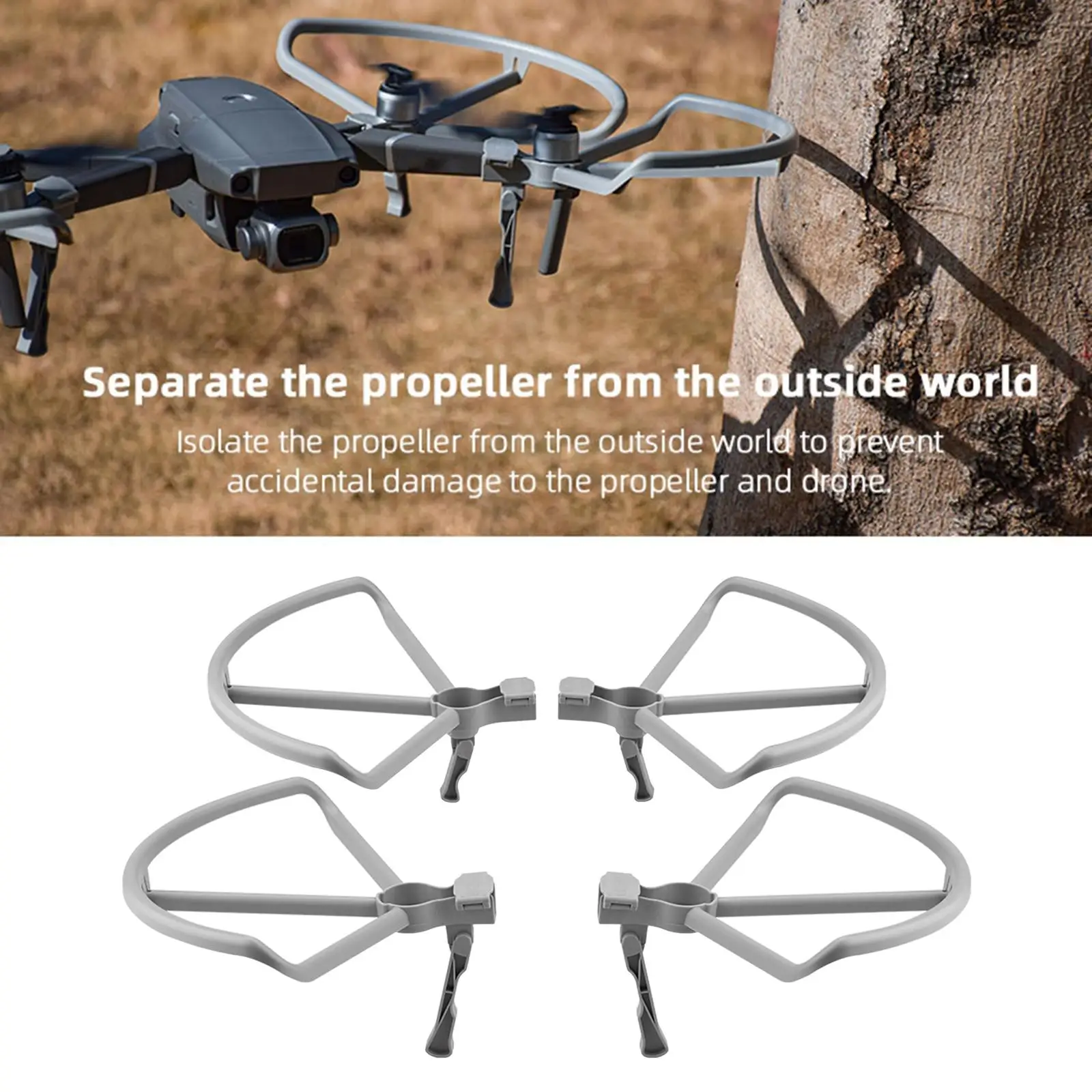 4PCS Propeller Guard, Propeller Cover for /, Prevents Scratching People Or Objects