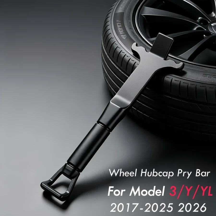 Multiuse Wheel Hubcaps Pry Bar Tool for Tesla Model 3 Y YL 2017-2025 2026 Highland Juniper Car Wheel Cover Remove Tool