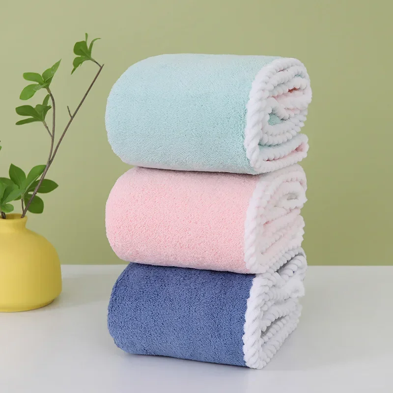 

Drying Hair Towel Dry Hair Cap Microfiber Hair Drying Wrap Strong Water Absorbent Triangle Shower Hat Wiping Hair Towel Tool