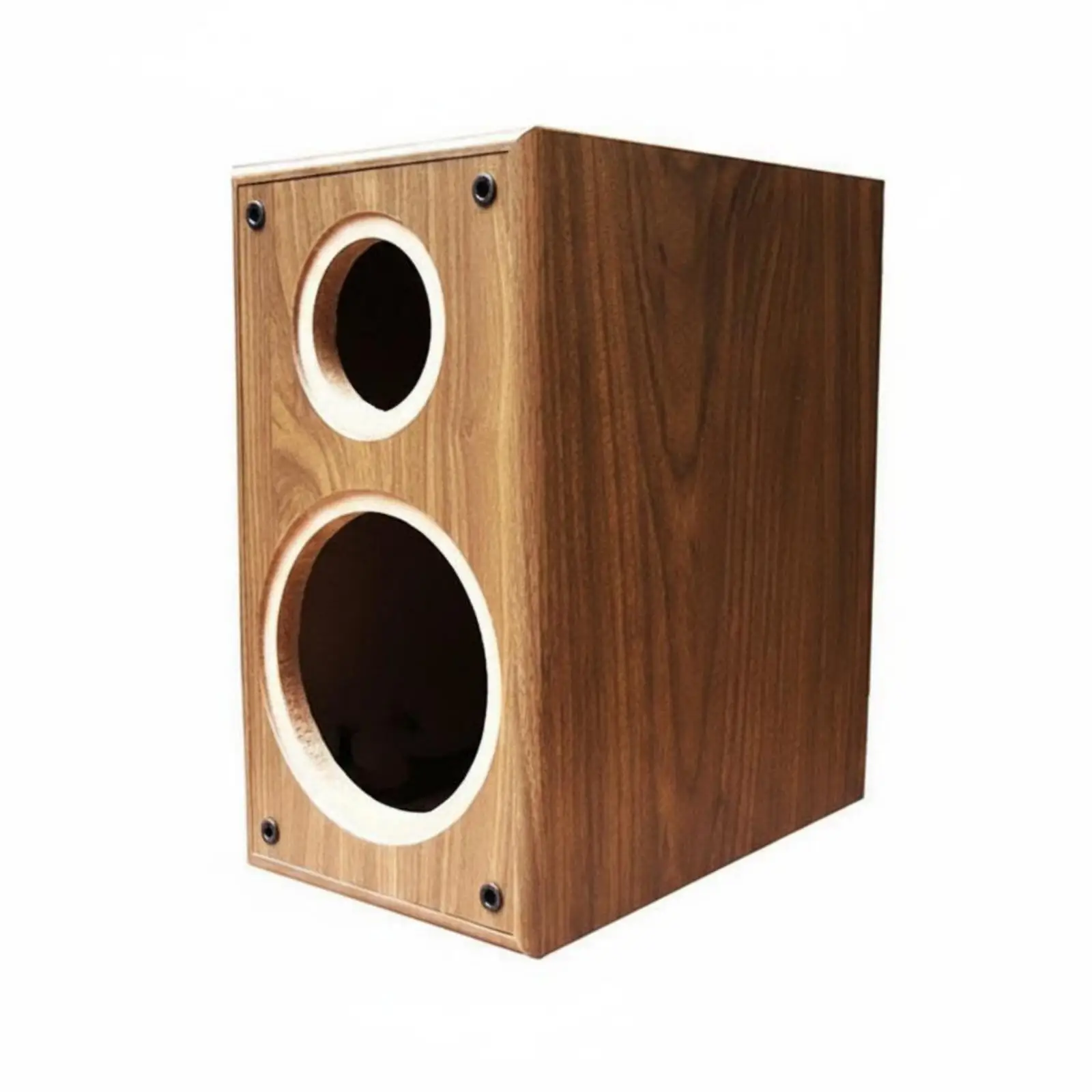 Audio Cabinet 2 Way Bookshelf Speaker Box Wood Case DIY Project Enclosure for Home Audio Gear