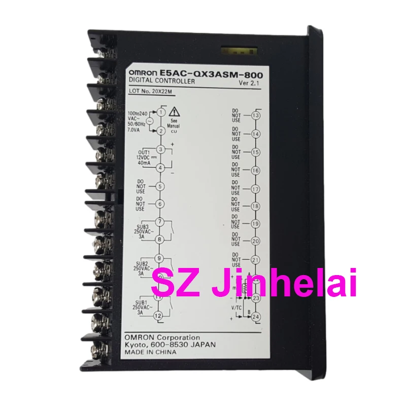 Authentic Original Omron Temperature Controller Switches E5AC-RX3ASM-800 E5AC-QX3ASM-800 E5AC-CX3ASM-800 E5AC-CX3ASM-804