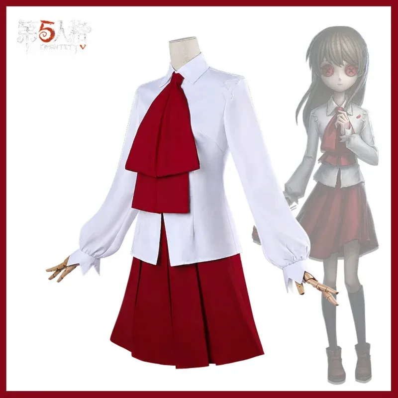 Juego Identity V Alice Derose disfraz de Cosplay nueva piel Japón Corea del Sur JK uniforme falda peluca mujer Sexy carnaval traje de Halloween