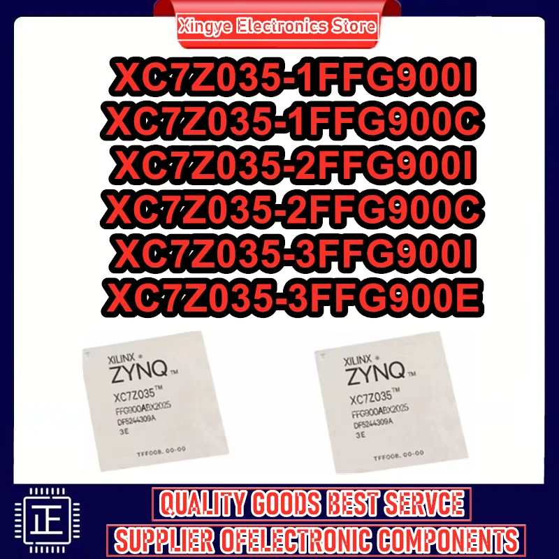 XC7Z035-1FFG900I XC7Z035-1FFG900C XC7Z035-2FFG900I XC7Z035-2FFG900C XC7Z035-3FFG900I XC7Z035-3FFG900E FBGA-900 Chip IC en stock