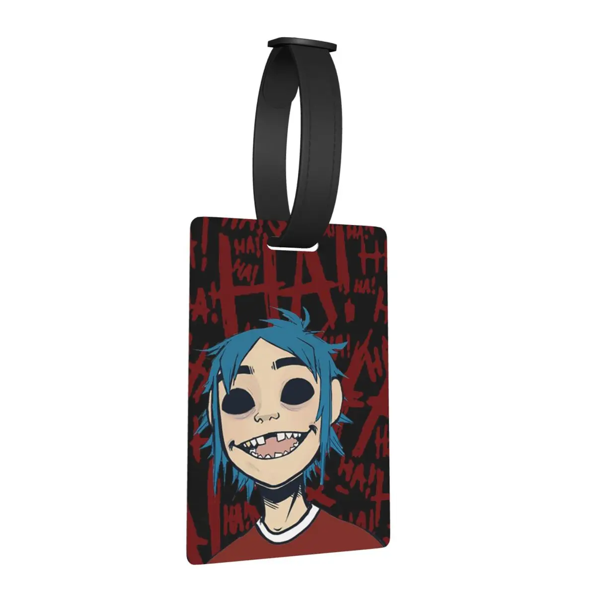 

Feel Good Gorillaz Virtual Band Luggage Tags Suitcase Accessories Travel Cute Baggage Boarding Tag Label Holder ID Name Address