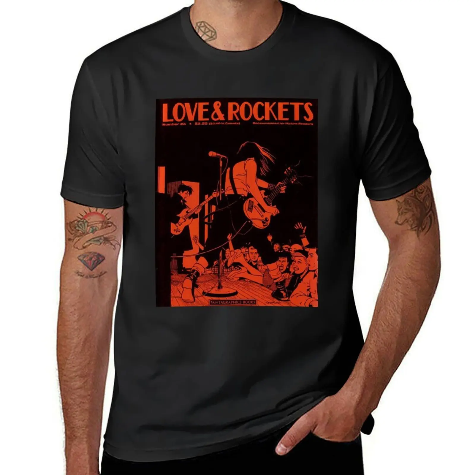 More Then Awesome Love And Rockets Gifts For Fan T-Shirt customs heavyweights boys animal print T-shirts for men cotton