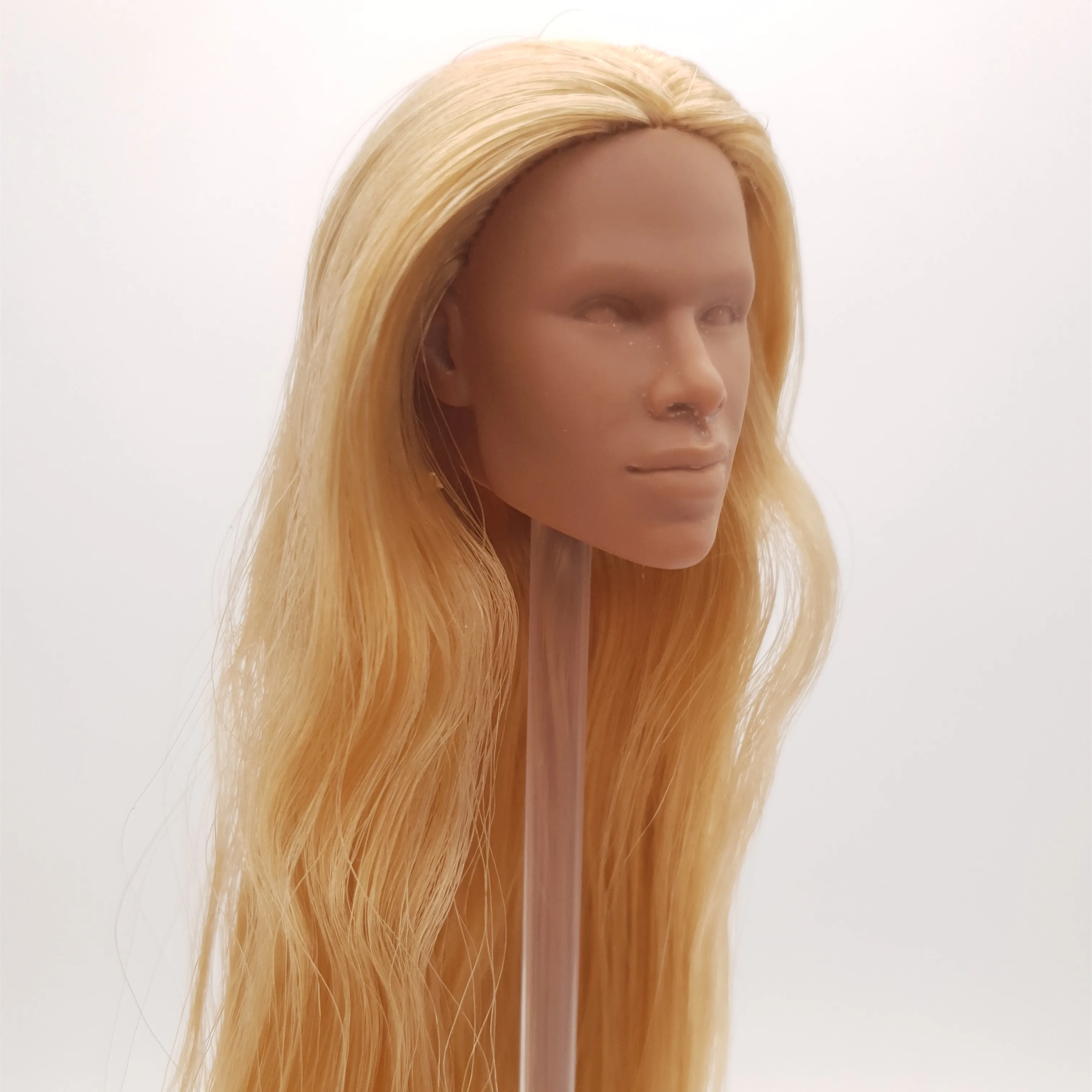 

Fashion Royalty Light Honey Skin Golden Color Hair Rerooted Tobias Alsford Integrity Homme 1/6 Scale Male Doll Head