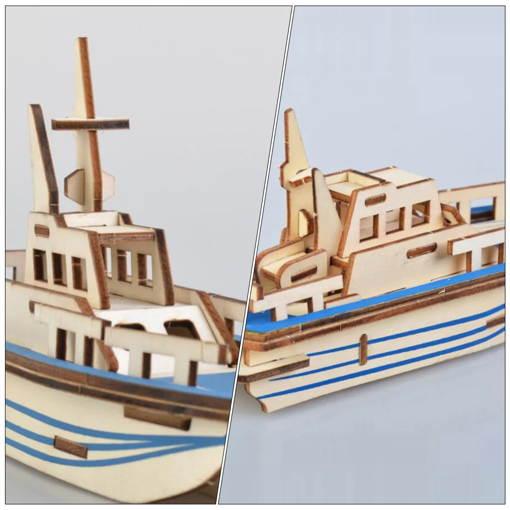 

2 шт. спасательная шлюпка, деревянная 3D головоломка, сборка, образовательный подарок «сделай сам», подарок для детей, мальчиков и девочек, концентрация координации рук и глаз