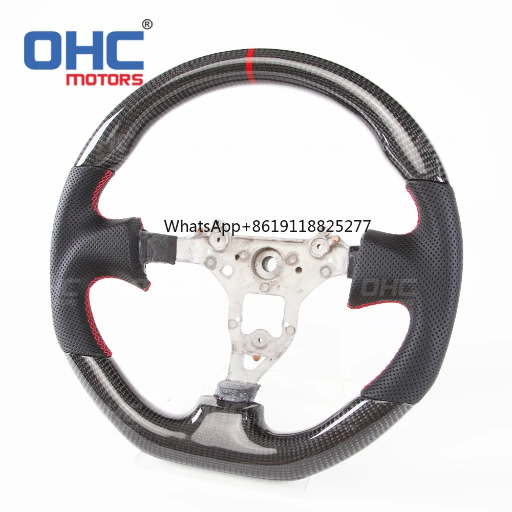 R34 Real Carbon Fiber Steering Wheel Fit for Nissan gtr r34 r 34 skyline