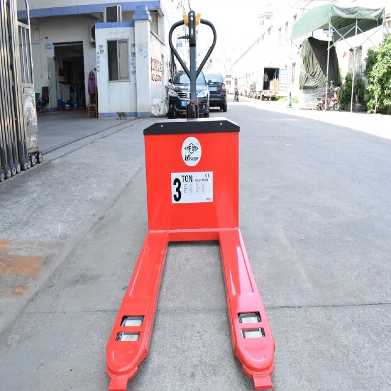 (customized)Shelf factory commonly used convenient labor-saving moving goods yellow red belt called manual forklift